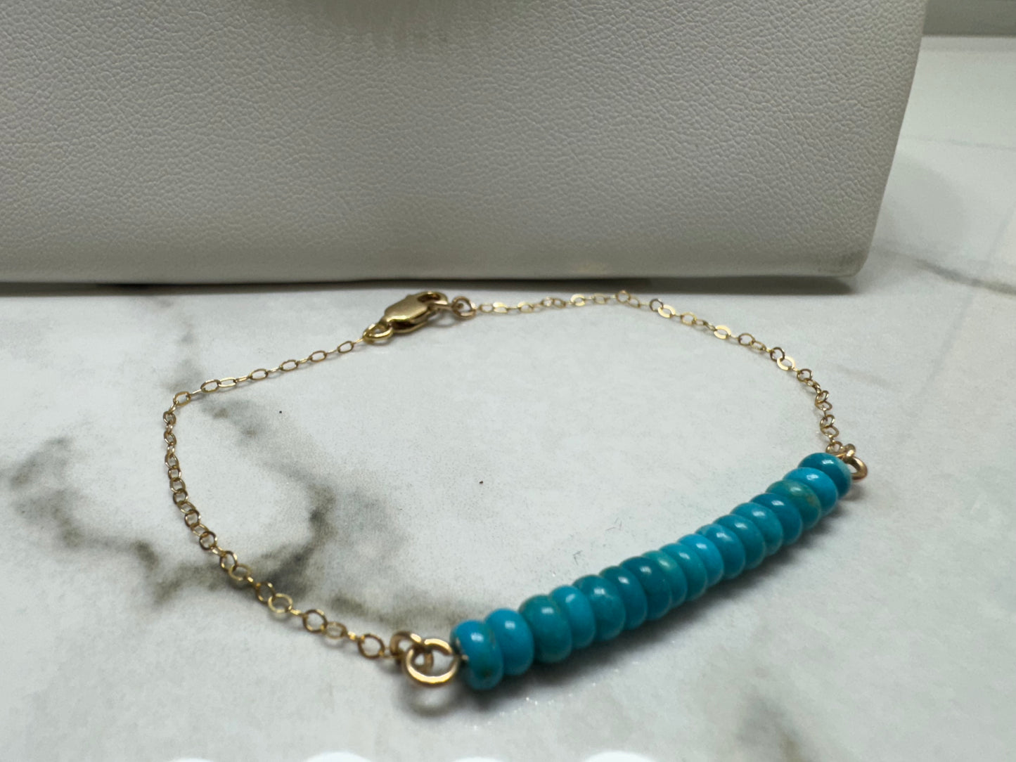 Beaded Gold-Fill Bracelet