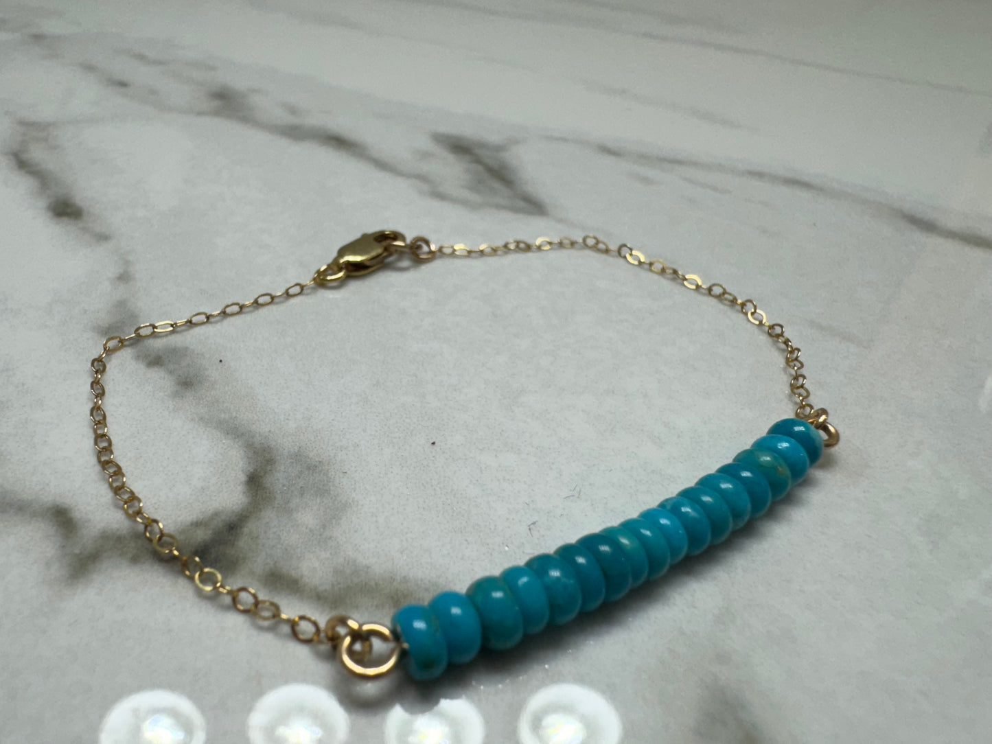 Beaded Gold-Fill Bracelet