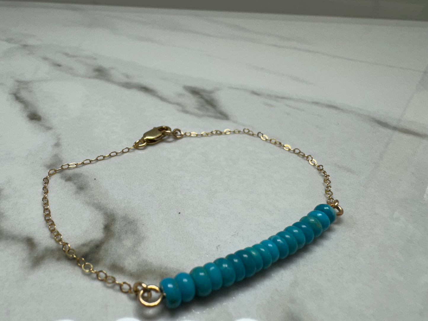 Beaded Gold-Fill Bracelet