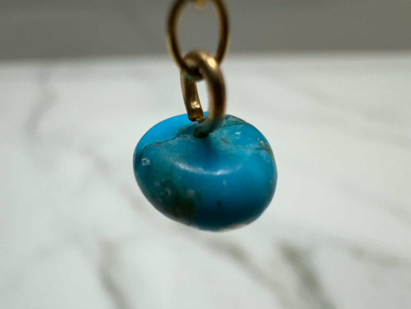 Gold dangle earrings